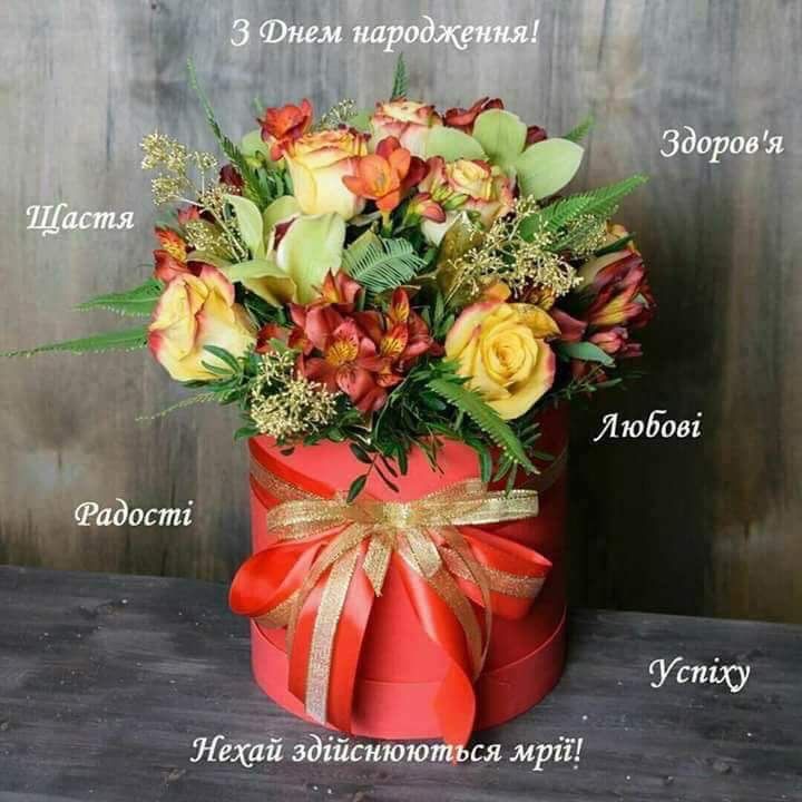 Привітання з днем народження на 18 років українською мовою
